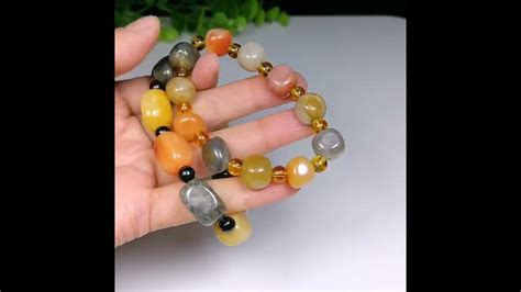 нефритовый браслет из цветного нефрита - YouTube