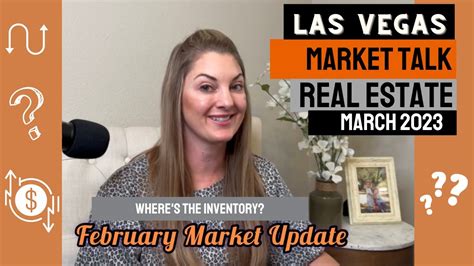 Las Vegas Real Estate Market Update March 2023 Jessica Hallenbeck