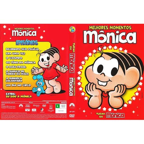 DVD Turma da Mônica Melhores Momentos Mônica