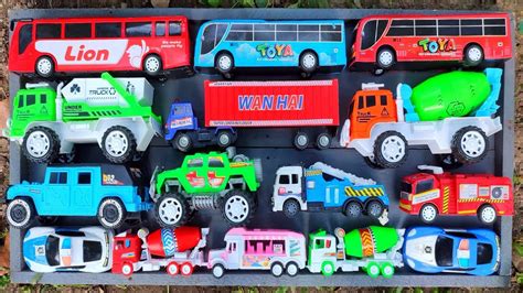 Mobil Polisi Bus Tayo Truk Molen Mobil Offroad Truk Derek Bus