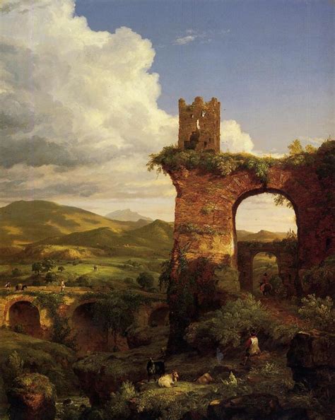 Thomas Cole Hudson River School Painter Tuttart Pittura