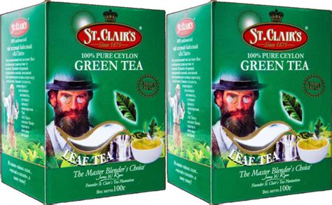 St.Clair's Чай листовой зеленый,100 г, 2 шт - купить с доставкой по ...