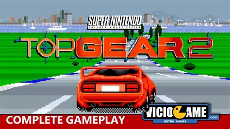 Top Gear 2 Super Nintendo Complete Gameplay YouTube