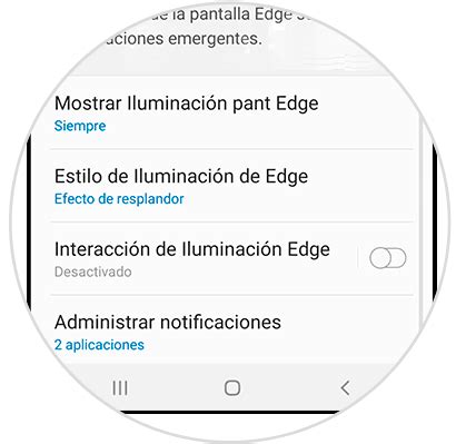 Cómo activar la luz de notificación del Samsung Galaxy S10 Plus Solvetic