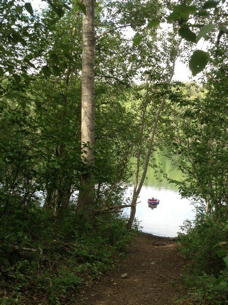 Fishing In Long Lake Just Off The Long Lake Loop Trail