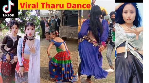 Tharu Tiktok Viral Dance 2022 Tharu Dance Video Youtube