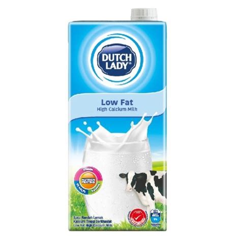 Dutch Lady Low Fat Uht Milk Liter Shopee Malaysia