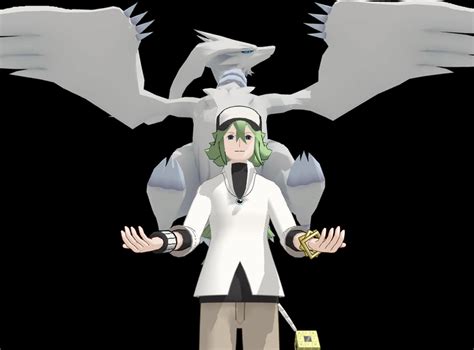 MMD N and Reshiram by SqueakyTachibana on DeviantArt