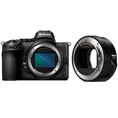 Nikon Z Fx Format Mirrorless Camera With Ftz Ii Adapter Mirrorless