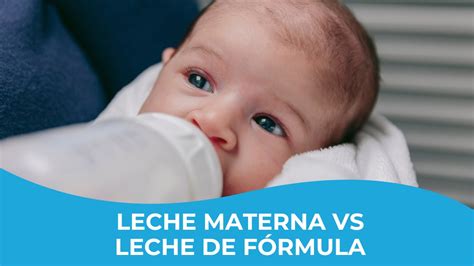 Beneficios y diferencias entre la leche materna y la de fórmula