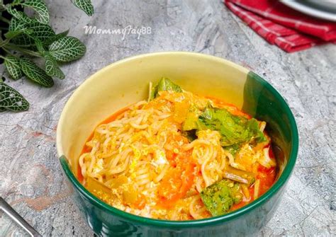 Resep Mie Nyemek Kuah Pedas Oleh Mita W MommyFayzel Cookpad