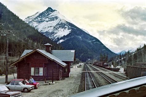 Via Rail Via Rail Train 1 The Canadian Approaching Glacier Flickr