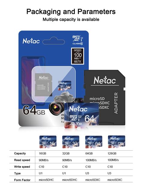 Netac Geheugenkaart Tarjeta Micro Sd-kaart 16 Gb 3... – Grandado