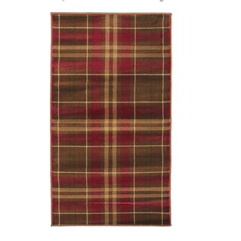 Flair Rugs Glen Kilry Tartan Checked Floor Rug 80cm X 150cm Tan