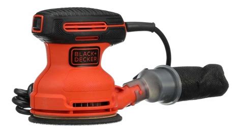 Lixadeira Roto Orbital Black Decker Bdero Laranja W V