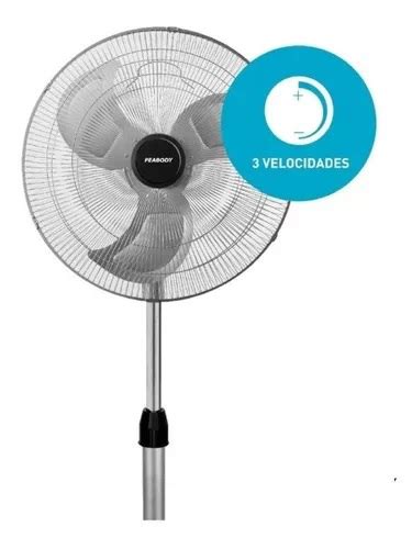 Ventilador De Pie Peabody Pe Vp Pulgadas Watts V Peabody