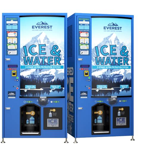 Water And Ice Vending Machine Everest Ice Water Systems