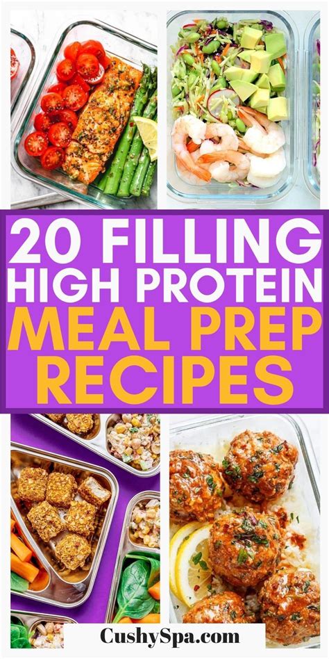 Fuel Your Day With 20 High Protein Meal Prep Ideas 💪