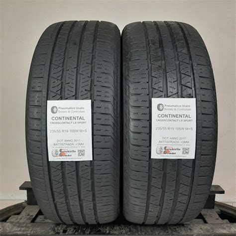 235 55 R19 105W M S Continental CrossContact LX Sport 60 5mm Gomme