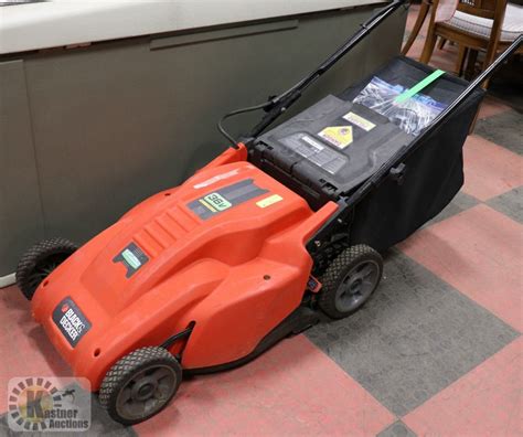 Black And Decker 36 Volt Cordless Lawnmower Kastner Auctions