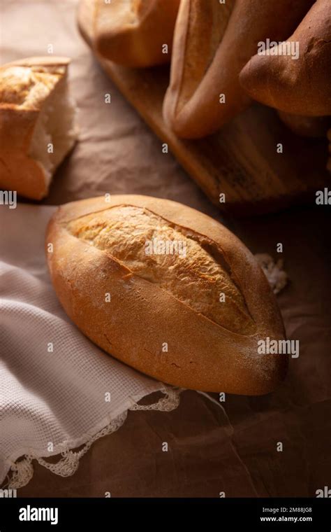 Bolillos Traditional Mexican Bakery White Bread Commonly Used To