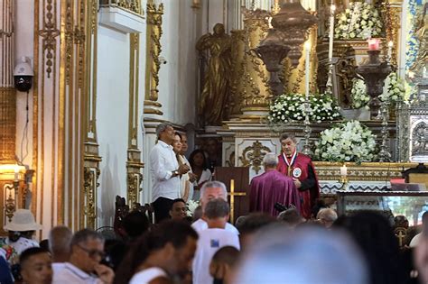 Em Salvador Jerônimo Participa De Missa De Encerramento Das