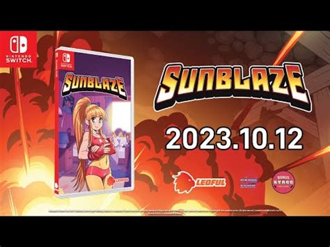 Sunblaze Physical Edition Trailer Nintendo Switch YouTube