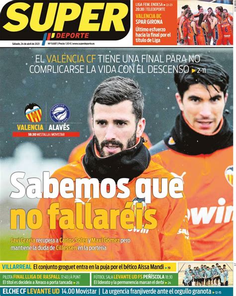 Capa Jornal SuperDeporte 24 Abril 2021 Capasjornais Pt