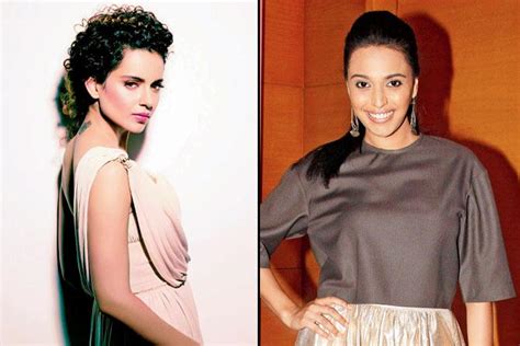 Is Kangana Ranaut Upset With Her Co Star Swara Bhaskar