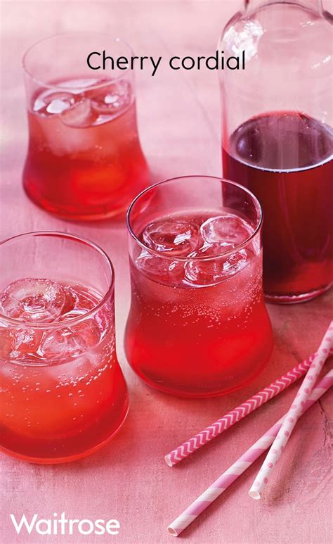 Cherry Shrub Recipe Cordial Recipe Cherry Cordial Dessert Drinks