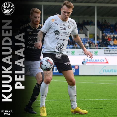 Fc Haka Valkeakoski On Twitter Kuukauden Pelaaja Lee Erwin