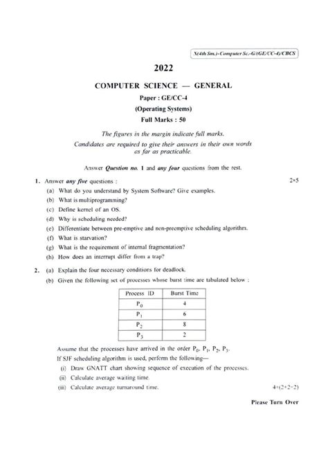 File Cu 2022 B Sc General Computer Science Semester 4 Paper Cc4 Ge4