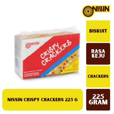 Jual Nissin Crackers Crispy Gr Shopee Indonesia