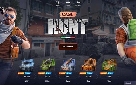 CASE HUNT has started! Act as a real case hunter and get valuable ...