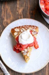 Gluten Free Honey Cornmeal Cake with Strawberry Compote + Honey Whipped ...