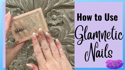 How To Use Glamnetic Nails With Nail Adhesive Stickers Amazon Finds