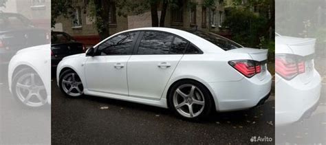 Внешние пороги пластик Шевроле Круз / Cruze купить в Москве | Авито