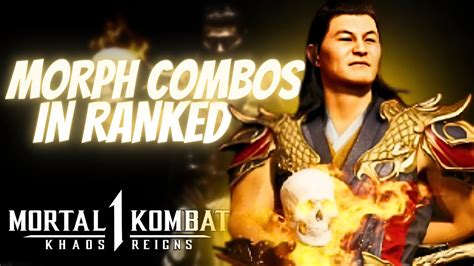 USING SHUJINKO And SHANG TSUNG To Make OPTIMIZED Combos In RANKED YouTube