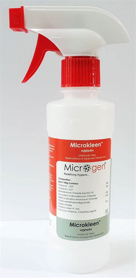 Microkleen Aldehyde Free Quat Based Rapid Disinfectant Tm