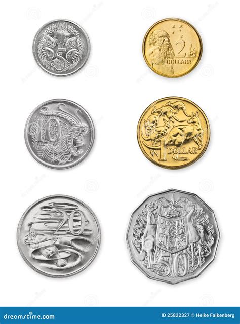 Australian Coins stock image. Image of financial, wealth - 25822327