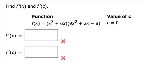 Solved Find F X ﻿and