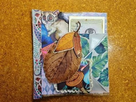 Dephemerember Day 10 Handmade Envelope And Leaf Journal Spot Junk