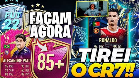 FIFA 22 l EU TIREI O CR7 TOTS NO 10x85 FAÇAM AGORA ESSE DME DO