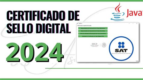 Certificado De Sello Digital Sat Tutorial Incluye Java Youtube