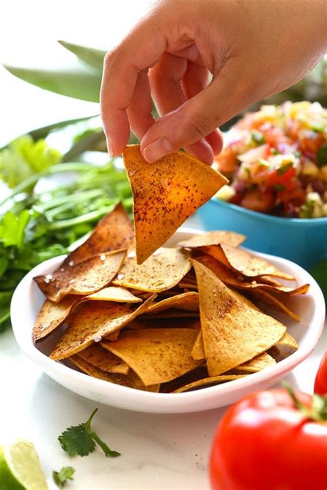 How To Make Tortilla Chips Video Instructions The Healthy Maven