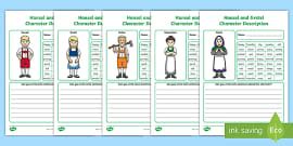 Hansel And Gretel Storyboard Template Lehrer Gemacht