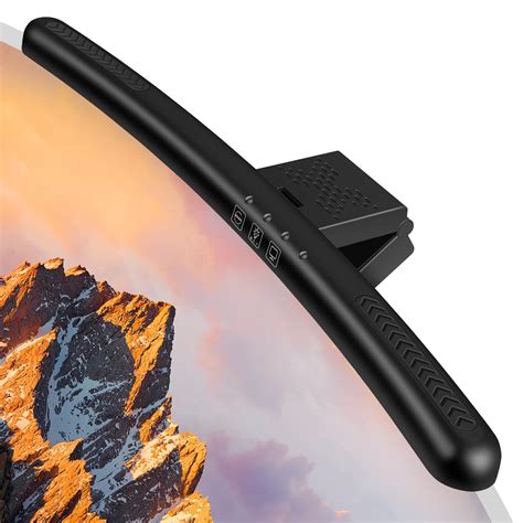 laliled computer monitor lamp dimmable monitor light bar curved screen