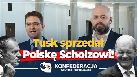 Tusk sprzedał Polskę Scholzowi YouTube