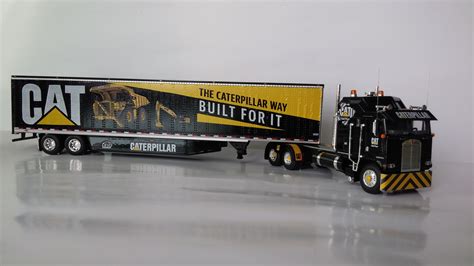 Black Caterpillar Diecast Cars Display Diecast Trucks Toy Trucks Cat