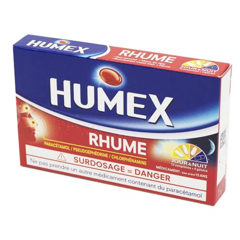 Humex Rhume Jour Nuit Comprim S G Lules